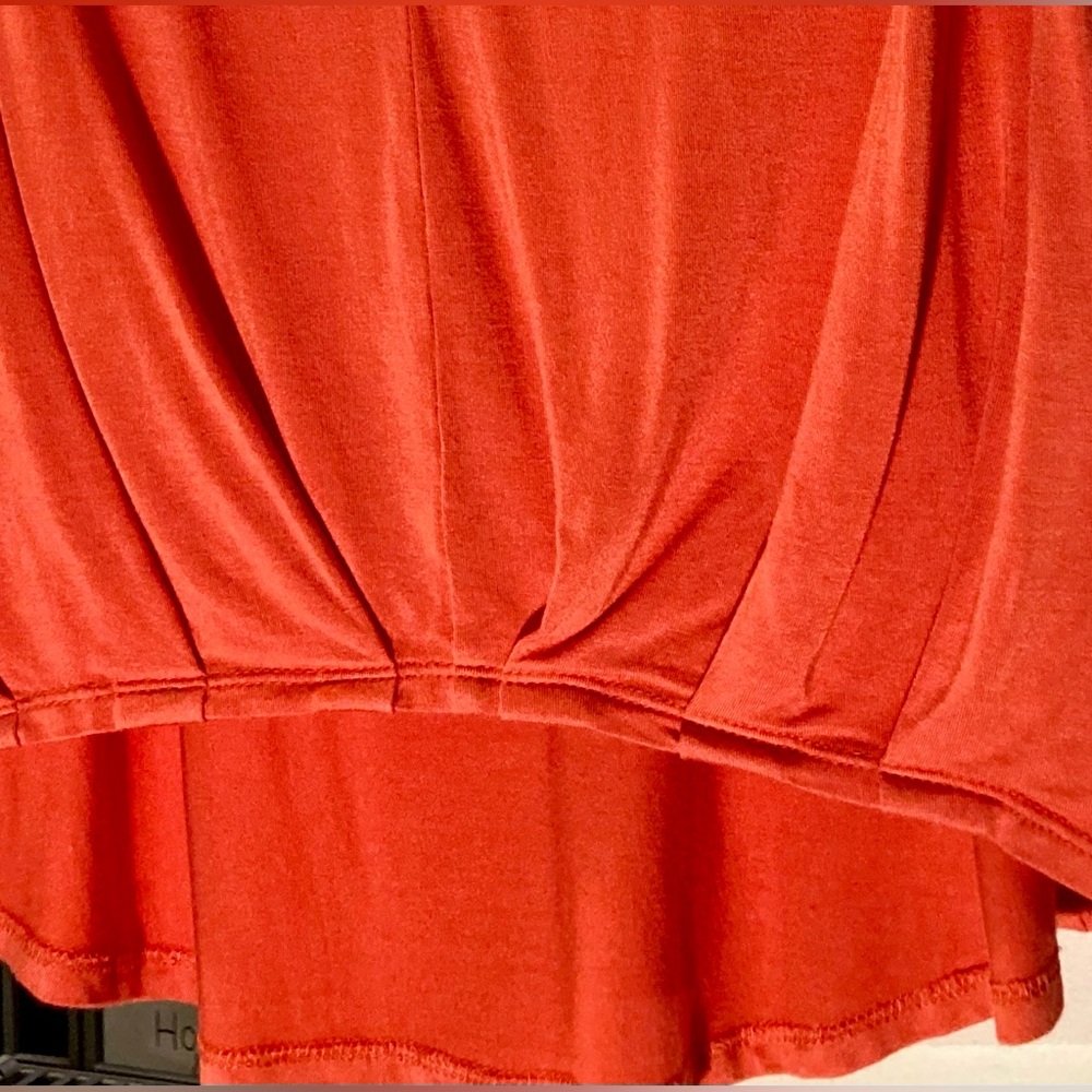 Vibrant EUC Cable & Gauge Orange Top women size M - Picture 6 of 12